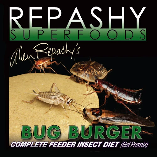 Repashy Superfoods Bug Burger 85g Pot Complete Insect Live Food Custodian Diet