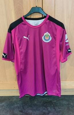 Puma Club Chivas De Guadalajara Herren Torwart Oberteil XL lila 2016-2017 GK
