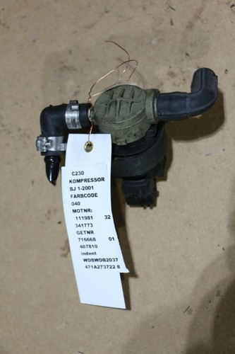 ORIGINAL Mercedes C-Klasse W203 Unterdruckventil Magnetventil A0004701693 DE ✓