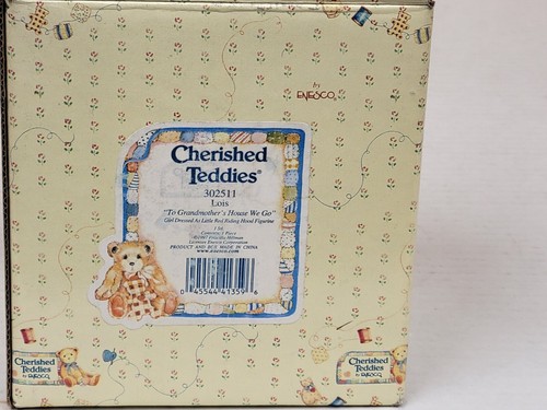 Cherished Teddies - Lois - To Grandmother's House We Go, Neu (302511 - 1997) - Bild 4 von 4