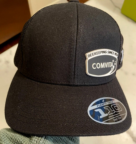 Comvita Beekeeping Manuka Honey Vendor Black Mesh Snapback Hat