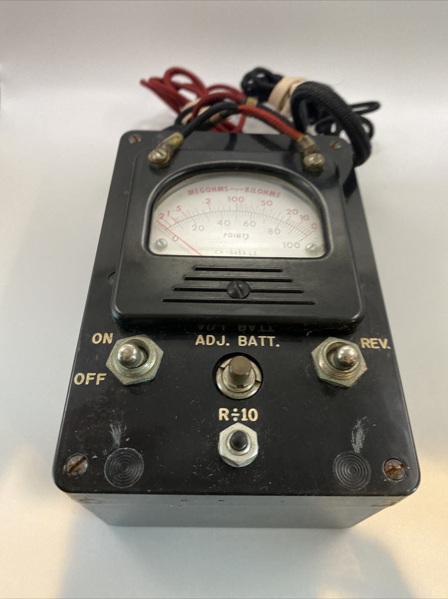 Vintage Triplett CK-8455 L2 Bell System Telephone Repair Vintage Triplett CK-8455 L2 Bell System Telephone Repair