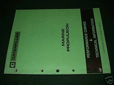 CATERPILLAR CAT MARINE PERFORMANCE TRUCK MANUAL ENGINE 