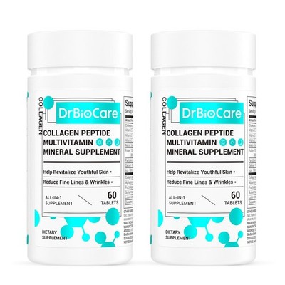 DrBioCare Collagen Peptides for Women Beauty Vitamin & Mineral SupplementCont...