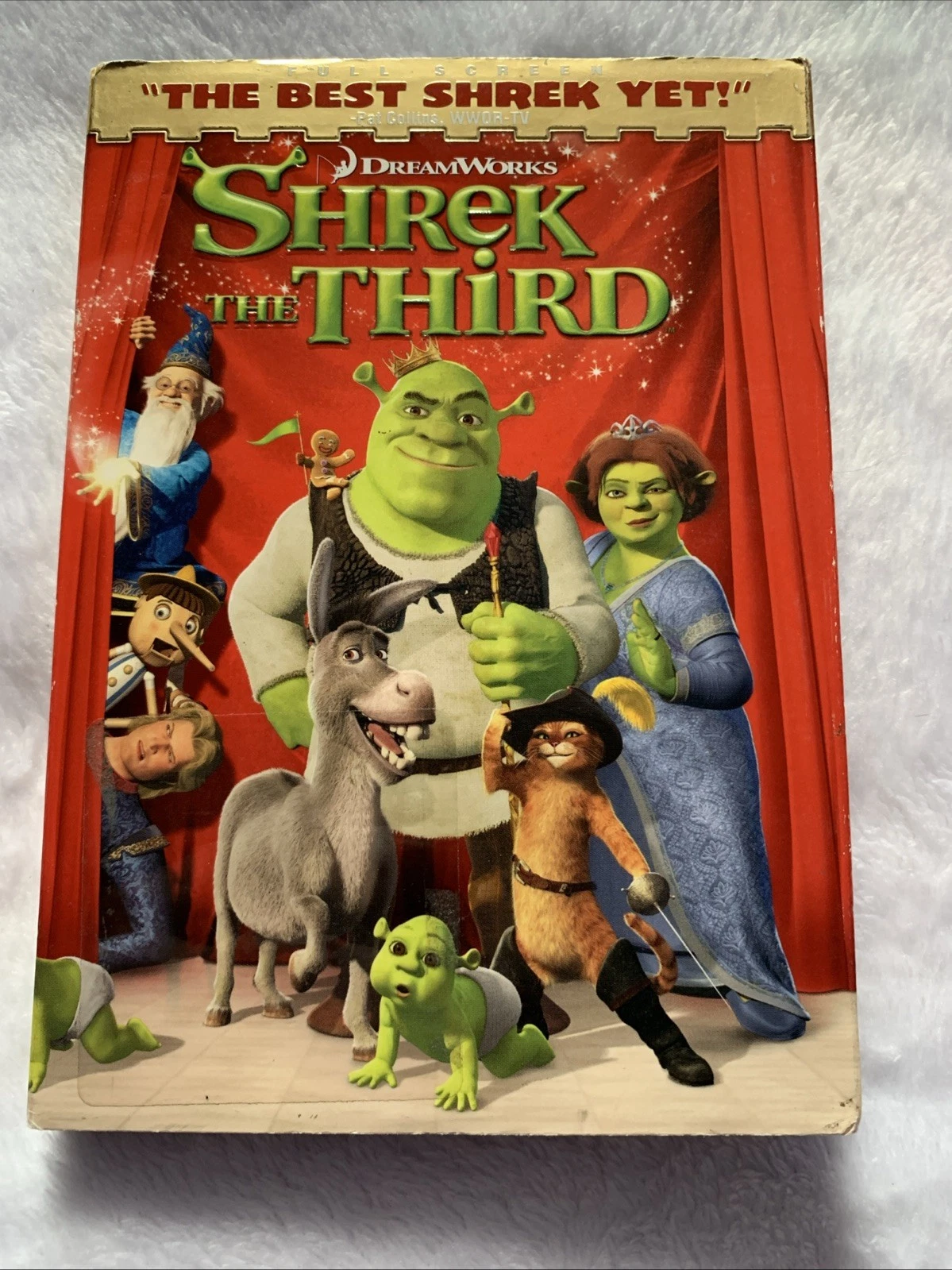 Shrek the Third (DVD, 2007, Full Screen Version)