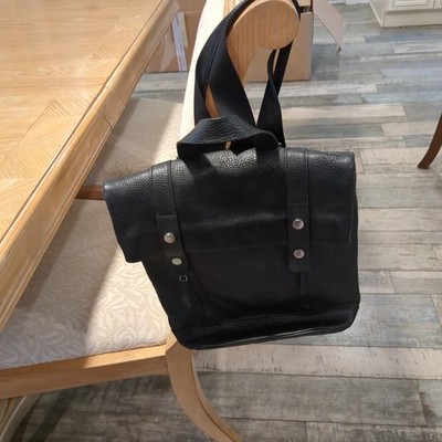 Treasure & Bond Black Pebbled Leather Convertible Backpack Tote Bag Treasure & Bond NORDSTROM Womens Backpack Black Pebbled  main image 4