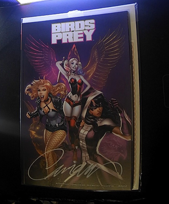 #ad Birds of Prey #1 Signed Campbell Variant Cover $43.28