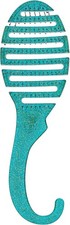 Image of WetBrush Shower Detangler Brush Green Glitter – Pain-Free Glide Unisex Hair Care