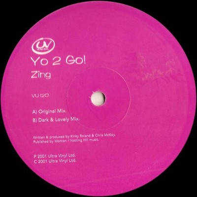 Yo 2 Go!* - Zing (12'', Promo)