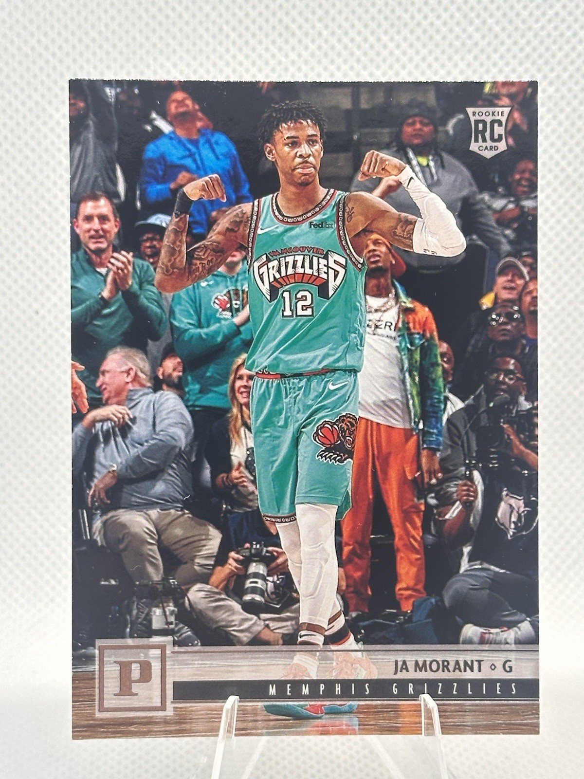 Ja Morant 2019 Chronicles #116 Panini (Young Dolph in Background 