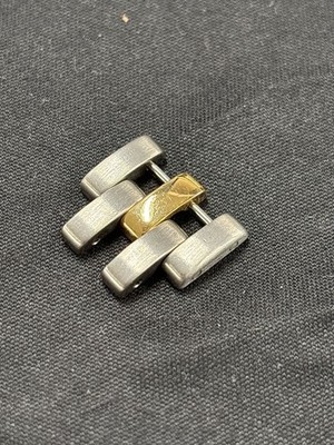 Cartier Panthere LM 1Row 16mm Link K18YG Vintage Bracelet Part Jewelry