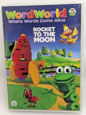 WordWorld Rocket to the Moon (DVD, 2007, PBS Kids, NCircle Entertainment)
