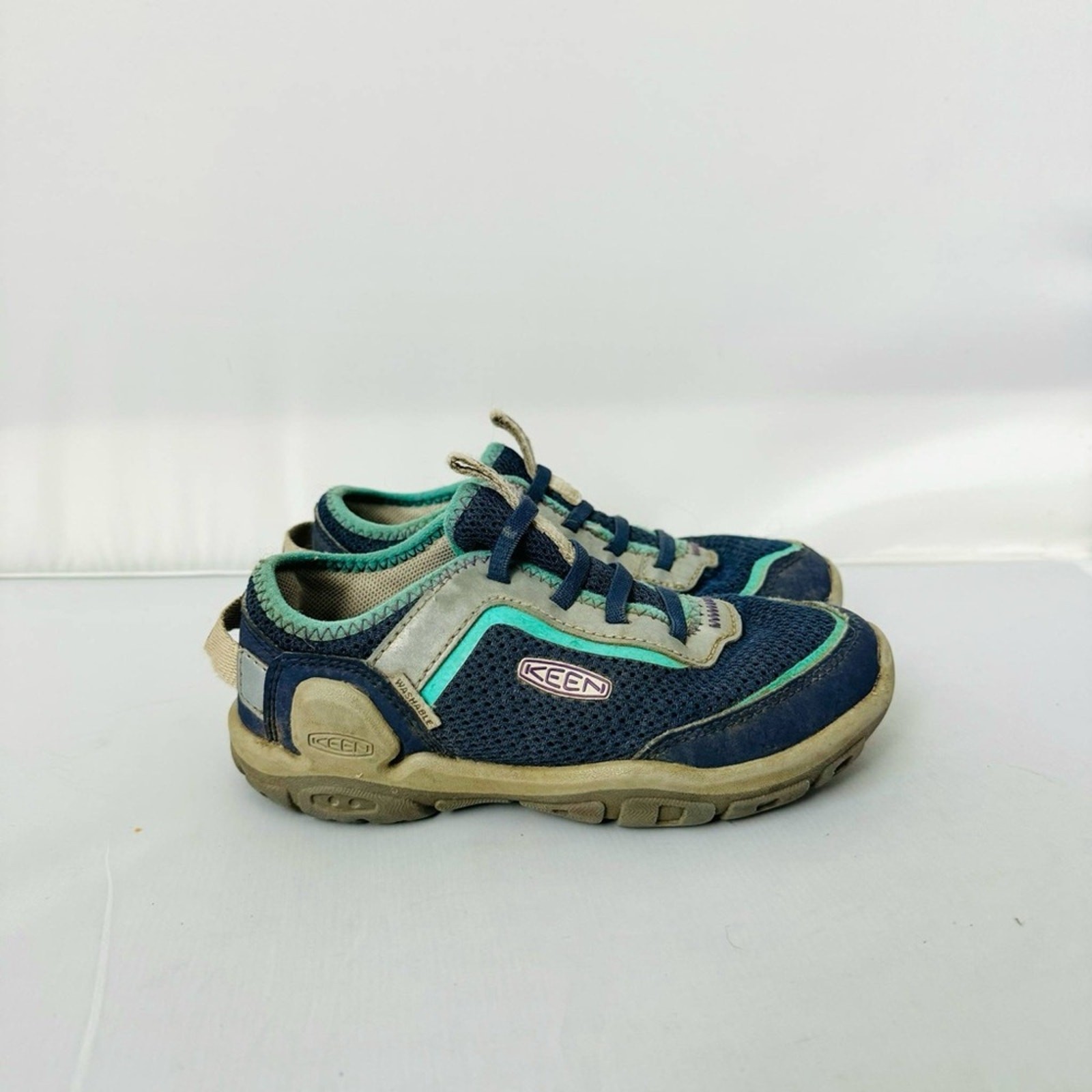 Scarpe Keen Knotch Tracer bambino blu e verde ragazzo taglia 11