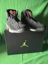 Nike Air Jordan True Flight Shoes Black Gold 342964-070 Men's size 10.5