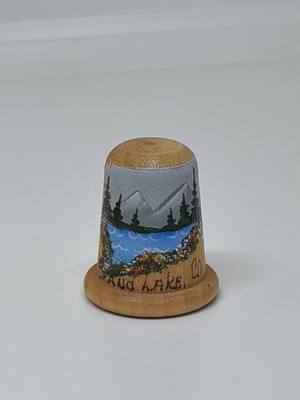 Grand Lake  / Holz    - Fingerhut/ Thimble  (FH8)