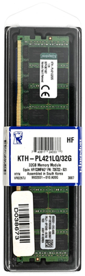Kingston 32GB DDR4 2133 MHz ECC REG 4Rx4 LRDIMM SERVER CL15 1.2V