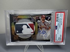 2022 Topps Five Star Paul Goldschmidt MLB LOGOMAN Patch Auto 1/1 PSA 9