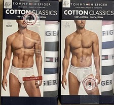 Tommy Hilfiger Men's Cotton Classics Briefs 4 Pack Size; Medium, Large, XL NIB