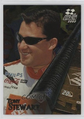 2002 Press Pass Stealth Behind The Numbers Tony Stewart #BN5 HOF 0t2