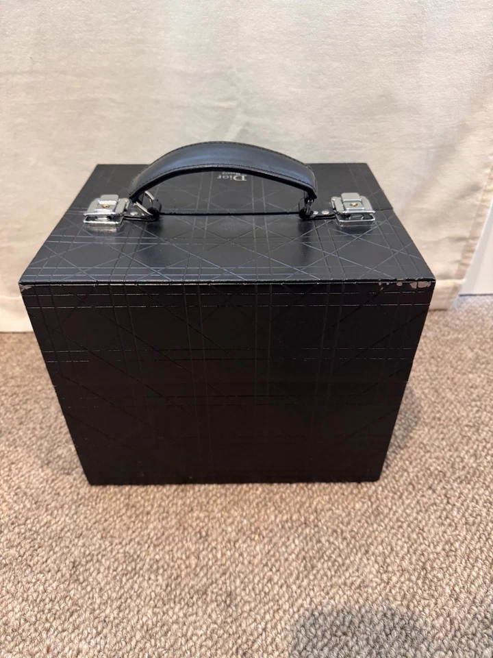 Christian Dior Train Case Vanity Makeup Case Box Dior Beauty Authentic Coffret - Image 2 of 4