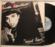 Linda Ronstadt Lp Mad Love On Asylum - Vg To Vg  / Vg To Vg 