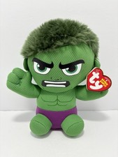 Ty Beanie Baby - HULK (Marvel)(6 Inch) Plush Stuffed Animal with Tag