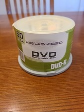 DVD R 35 Pack 120min. 4.7 GB 16x Recordable Blank Media Spindle Opened Pack