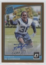 2018 Panini Playoff 9/24 Bo Scarbrough #194 Auto 0m6i