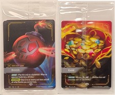 Gold Bomb T05 T02 Full Art Token Foil Promo Riftbound Radiance Sealed Set Card