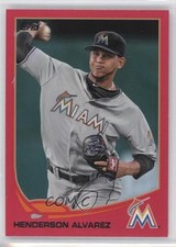 2013 Topps Pink 33/50 Henderson Alvarez #358 1r5
