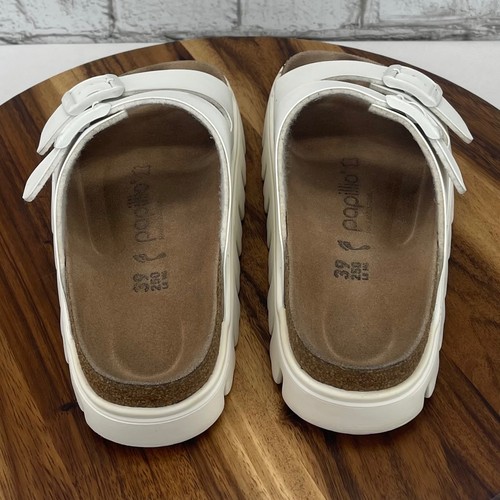 Papillio by Birkenstock Arizona femmes 8/39 plates-formes épaisses blanches étroites  - Photo 5 sur 14
