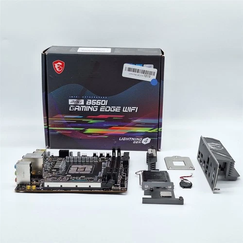 MSI MPG B560I Gaming Edge WiFi Motherboard (m-ITX, LGA 1200, DDR4) -NOT WORKING-