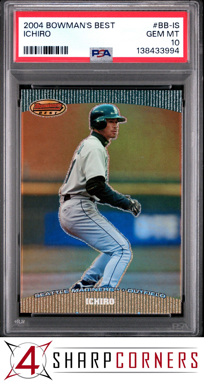 2004 Bowman Bowman's Best #BB-IS Ichiro front