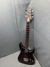 Schecter Guitar Research C-1 Platinum FR S Electric Guitar Satin Crimson Red