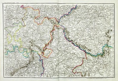 Bavaria Lower Bavaria Upper Bavaria Munich Passau Map Bourgoin 1770