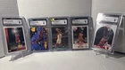 Vintage Michael Jordan Graded Card Lot CGC 8.0 5 Card Lot