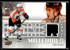 2011-12 Upper Deck Rookie Materials Ben Holmstrom Philadelphia Flyers #RM-BH