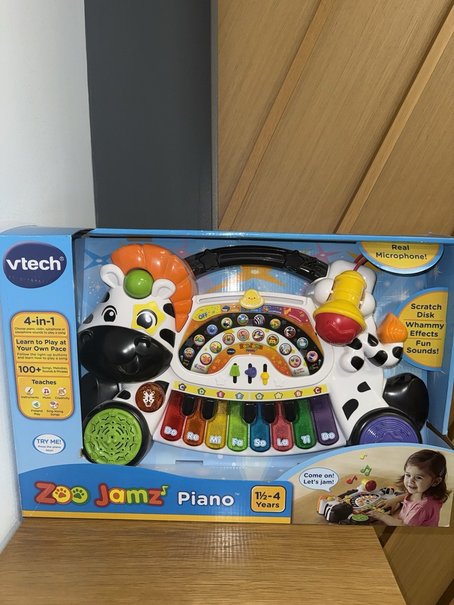 Vtech Zoo Jamz 4-in-1 Piano Keyboard Zebra | eBay
