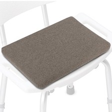 Shower Seat Cushion Transfer Bench Sauna Bath Foam Mat Quick Dry Mesh Pad Tub
