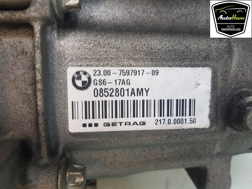 Transmission Automatic Gearbox Automatic ABS BMW 1 Series (F21) 2013 23007633986