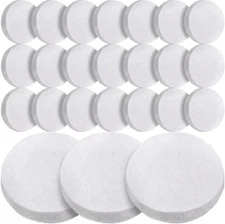 24 Pcs Fine Filter Water Polishing Pad Compatible with Fluval Fx4 Fx5 Fx6