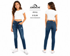 JORDACHE BRAND Girl's Slim Skinny Denim Jean - 8