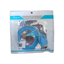 DTech DB9 to RJ45 Cisco Console Management Cable 1.8M