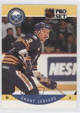 1990-91 Pro Set Grant Ledyard (Sabres Normal) #24 0a1