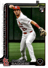 2025 Topps Series 2 - Thomas Saggese #463 (RC)