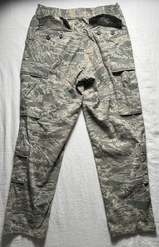 Air Force Mens 30S Beige Trousers Utility Combat Uniform Pants Digital Camo - Picture 2 of 6