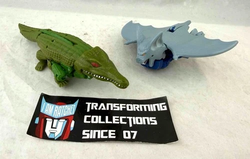 Transformers 1995 Beast Wars Optimus Primal vs Megatron Set Complete