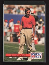 1992 Pro Set #144b Bill Belichick Cleveland Browns Excellent