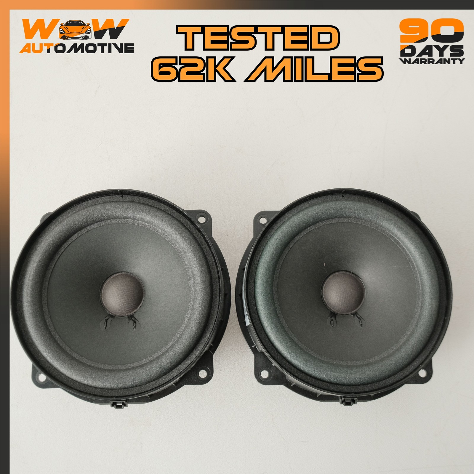 08-19 MASERATI GRANTURISMO S REAR FRONT SOUND SPEAKER BOSE PREMIUM SYSTEM SET OE