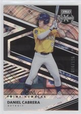 2020 Panini Elite Extra Edition Prime Numbers A 88/196 Daniel Cabrera #62 0d2